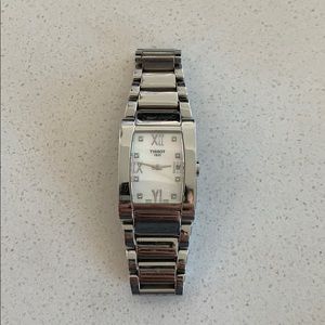Tissot mother of pearl face women’s watch